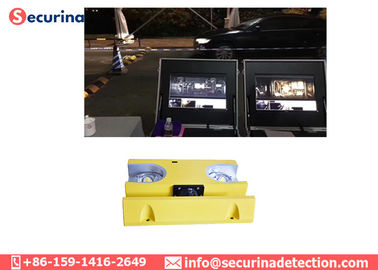 AC220V Under Vehicle Inspection System 21 Inch Monitor FCC With ALPR Camera