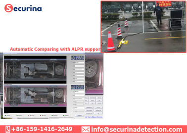 Under Vehicle Car Surveillance Equipment IP68 With Multi Language User Interface