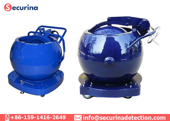 3.0kgs TNT Exploding Disposal Equipment Containment Ball Tanks For EOD Team
