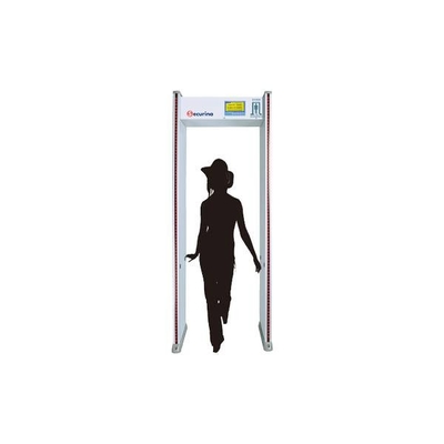 33 Pinpoint Zones Security Metal Detectors, Airport Metal Detectors With 7inch LCD Display