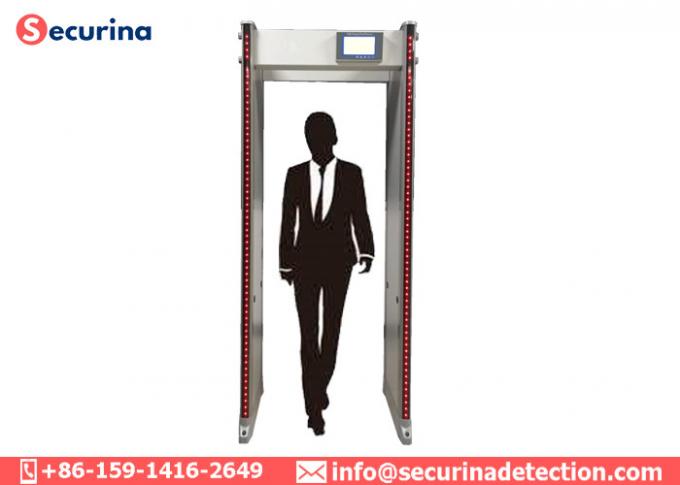 33 45 Pinpoint Zones Entry Metal Detector Scanner Keypad Infrared ...